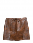 Laagam - Juna Brown Short Skirt - L&uuml;hikesed seelikud - XL