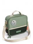 Done By Deer - Insulated Lunch Bag Tiny Trails Green 4 L - Kandekotid ja v&auml;ikesed kotid - 24.5X 10X H 21CM