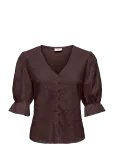 JDY - Jdyjakobe 2/4 Lace Top Jrs - L&uuml;hikeste varrukatega - XS