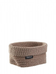 Blomus - Crochet Rope Basket M - 15 X 10 X 9 Cm - Tela - Bark - Hoiukorvid - L 15CM