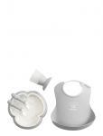 BabyBj&ouml;rn - Babybj&ouml;rn Baby Dinner Set, Grey - Beebin&otilde;ude komplektid - ONE SIZE