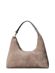 Calvin Klein - Slouchy Suede Shoulder Bag - V&auml;ikesed &uuml;le&otilde;lakotid - ONE SIZE