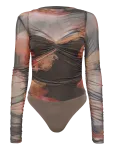 Bardot - Althea Mesh Bodysuit - Bodid - 36