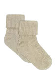 Minymo - Baby Rib Socks W.glit (2-Pack) - Libisemisvastased sokid - 15\18