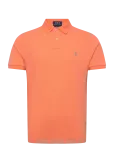 Polo Ralph Lauren - The Iconic Custom Slim Fit Mesh Polo - L&uuml;hikeste varrukatega kootud polos&auml;rgid - S