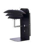 Dyberg Larsen - Dl20 Usb -Hylde Matt Sort - Seinalambid - &Oslash; 20 CM