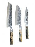 Satake - Satake Knife Set, Kiritsuke, Santoku And Petty - Noakomplektid - ONE SIZE