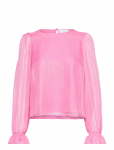 Coster Copenhagen - Top In Metallic Shimmer - Pikkade varrukatega - 34