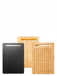 Fiskars - Ff Sk&aelig;rebr&aelig;t I Bambus, 3 Dele - L&otilde;ikelauad - 35X25CM