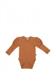 Smallstuff - Body Ls W. Puff, Rosehip - Pikkade varrukatega - 68