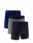 Under Armour - Ua Performance Cotton - Solid 6" 3Pk - Bokserid - M