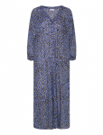 Coster Copenhagen - Dress With Placket In Leo Print - P&otilde;lveni ja midi - 36