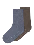 Name It - Nmmwak Wo/Bl 2P Sock W/Non Skid - Sokid - 25-27