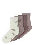 Name It - Nmfwak Wo/Bl 4P Sock - Sokid - 19-21