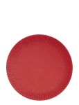 Aida - Confetti Chili Middags Tallerken M/Relief Porcel&aelig;n 1 Stk 27,5 Cm - Praetaldrikud - &Oslash; 28.5 CM x 28.5