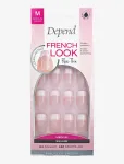 Depend Cosmetic - French Look Rosa Skimmer M Sq - Fake Nails - ONE SIZE