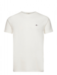 GANT - Slim Pique Ss T-Shirt - L&uuml;hikeste varrukatega - XXXL