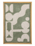Bloomingville - Longton Wall Decor - Graafilised mustrid - 65X45CM