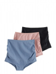Lindex - 3-Pack Maternity Briefs - K&otilde;rge v&ouml;&ouml;kohaga alusp&uuml;ksid - S