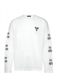 J. Lindeberg - Camilo Ls Graphic T-Shirt - Pikkade varrukatega - L