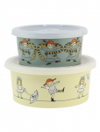 R&auml;tt Start - Pippi Cirkus, Snackbox, 2-Pack - Toidukarbid - ONE SIZE