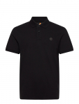 Timberland - Millers River Pique Short Sleeve Polo Black - L&uuml;hikeste varrukatega - S