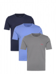 HUGO - T-Shirt Rn Triplet P - L&uuml;hikeste varrukatega - L