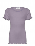 Rosemunde Kids - Rkbalta Modal Ss Lace T-Shirt - L&uuml;hikeste varrukatega - 176