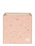 3 Sprouts - 3 Sprouts Storage Box, Terrazzo/Clay - Hoiukarbid - 33CM X 33CM X 33CM