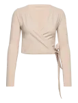 Aim&acute;n - Shape Seamless Wrap Long Sleeve - Spordi pikkade varrukatega topid - XS