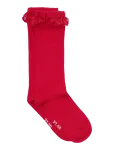 Minymo - Knee Sock W. Lace - Sokid - 19\22