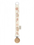 Cam Cam Copenhagen - Embroidered Pacifier Holder - Gots - Bows - Lutiketid - ONE SIZE