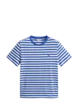 Gant - Reg Striped Shield Ss T-Shirt - L&uuml;hikeste varrukatega - S