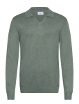 Lindbergh - Ecovero L/S V-Neck Polo - V-kaelusega - XXL