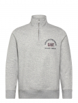 Gant - Printed Graphic Half Zip - Dressipluusid - S