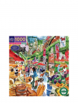 Eeboo - Puzzle 1000 Pcs - London Market - Klassikalised m&otilde;istatused - ONE SIZE