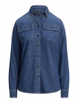 Lauren Ralph Lauren - Denim Shirt - Pikkade varrukatega - XL