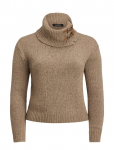 Lauren Ralph Lauren - Buckle-Trim M&eacute;lange Turtleneck Sweater - K&otilde;rge kaelusega - XL