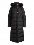 Lauren Ralph Lauren - Faux-Fur-Trim Hooded Down Coat - Polsterdatud mantlid - XS
