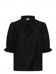 Kaffe - Kalufia Frill Blouse - L&uuml;hikeste varrukatega - 34