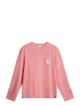 J. Lindeberg - Walsh Ls Print T-Shirt - Pikkade varrukatega - XL
