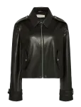 Calvin Klein Jeans - Leather Moto Jacket - Nahk - XS