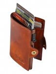 Tony Perotti - Furbo Carbon Cardholder W/ Banknote Pocket - Kaarditaskud - ONE SIZE