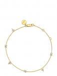 Syster P - Celestia Bracelet Gold - K&auml;eketid - ONE SIZE