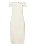 Lauren Ralph Lauren - Twist-Front Crepe Cocktail Dress - P&otilde;lveni ja midi - 40