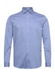 Lindbergh Black - Superflex Knitted Shirt L/S - &Auml;ris&auml;rgid - XL