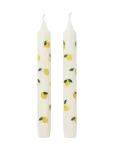 Broste Copenhagen - Lemon Taper Candle - K&uuml;&uuml;nlajalad - H19CM