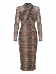 Bardot - Aliyah Printed Midi Dress - P&otilde;lveni ja midi - XS