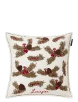Lexington Home - Pine Twigs Organic Cotton Velvet Pillow Cover - Padjad - 50X50