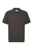 Lindbergh - Open Collar Structure Rib Polo - L&uuml;hikeste varrukatega - XL